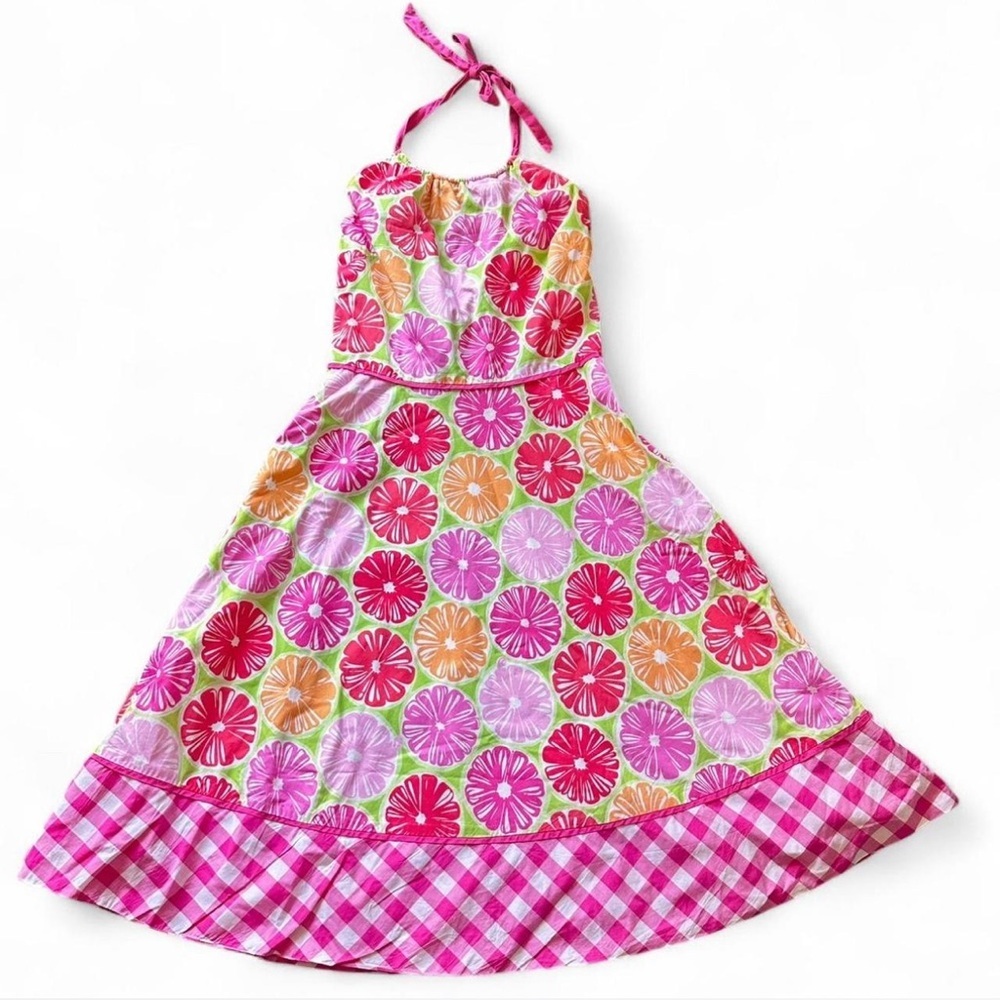 Lilly Pulitzer Pink and Orange Floral Dress